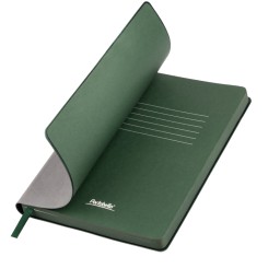 Ежедневник Latte NEW недатированный, серый/зеленый