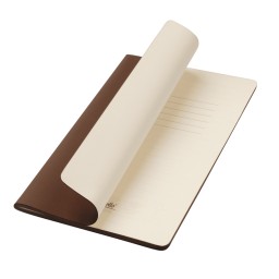 Блокнот Альфа Слим (Alpha slim), коричневый