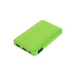 Внешний аккумулятор с подсветкой Анкор (Ancor) 5000 mAh, салатовый