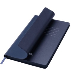 Ежедневник Latte soft touch недатированный, синий