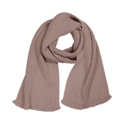 Шарф Форгес (Forges) вязаный, коричневый