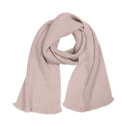 Шарф Форгес (Forges) вязаный, дымчато-розовый