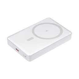 Внешний аккумулятор Atlantis PD Plus 10000mAh с функцией беспроводной зарядки 15W, серебряный