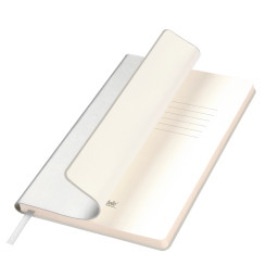 Ежедневник Spark недатированный, серебряный (без упаковки, без стикера)