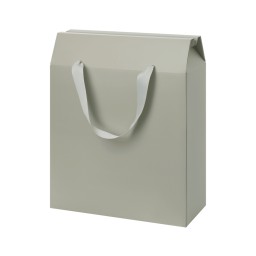 Подарочная коробка-пакет универсальная большая, серая