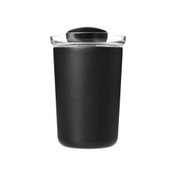 Термокружка вакуумная Strada, черная