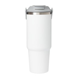 Термокружка вакуумная Монтана, белая