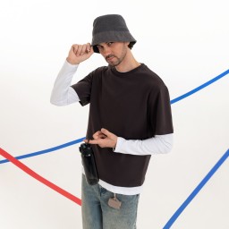 Футболка унисекс RUST NEO, 240 гр., коричневый