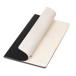Блокнот Корса слим (Corsa slim), черный