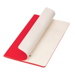 Блокнот Corsa slim, красный