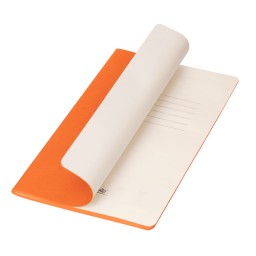 Блокнот Corsa slim, оранжевый