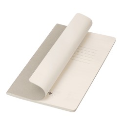 Блокнот Корса слим (Corsa slim), светло-серый