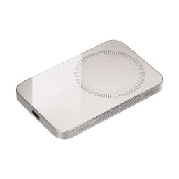 Внешний аккумулятор Артекс PD (Artex PD) 5000mAh с функцией беспроводной зарядки 15W, титановый