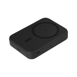 Внешний аккумулятор Union PD 10000mAh с функцией беспроводной зарядки 15W, черный