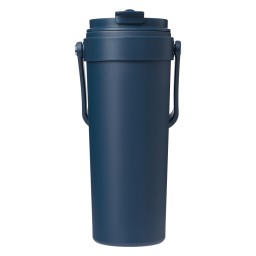 Термокружка вакуумная Solo, синяя