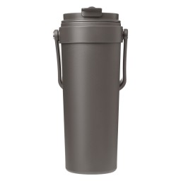 Термокружка вакуумная Solo, серая