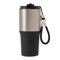 Термокружка вакуумная Авеню (Avenue), черная