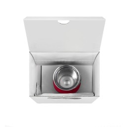 Набор Coffee Box c кофером софт-тач CO12s, красный