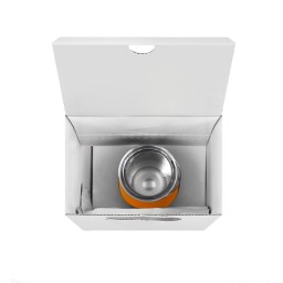 Набор Coffee Box c кофером софт-тач CO12s, оранжевый