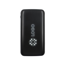 Внешний аккумулятор с подсветкой Bplanner Power 4 ST, 8000 mAh, черный с белым