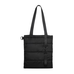 Шоппер Superbag Bubble, с кнопкой, черный