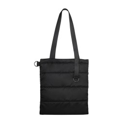 Шоппер Superbag Bubble, с кнопкой, черный