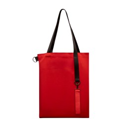Шоппер Superbag Big, красный с чёрным