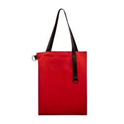 Шоппер Superbag Big, красный с чёрным