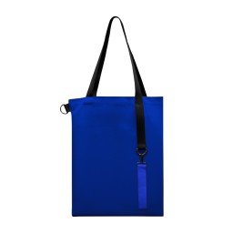 Шоппер Superbag Big, синий с чёрным