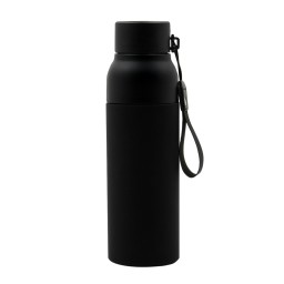 Термобутылка Button Black, черный