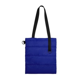 Шоппер Superbag Bubble New, синий с чёрным